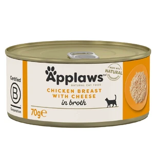 Natvoer voor katten met kipfilet en kaas, 70 g, Applaws