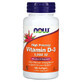 Vitamine D-3, 1000 IE, 180 softgels, Now Foods