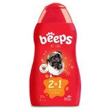 2 in 1 Shampoo für Hunde und Katzen, 502 ml, Beeps