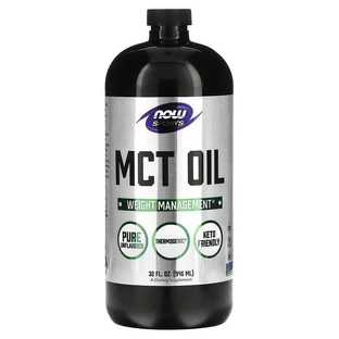 Aceite MCT sin sabor, 946 ml, Now Foods