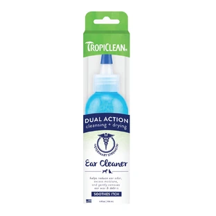 Grooming Dubbele Actie Oorverzorgingsoplossing, 118 ml, Tropiclean