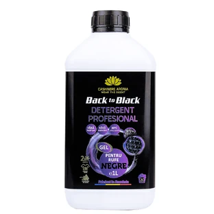 Professional Black Waschmittel Back to Black, 1L, Kaschmir-Aroma