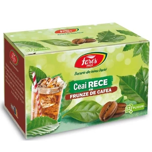Kalter Tee mit Kaffee-Tee-Blättern, 12 Beutel, Fares