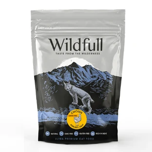 Kip droogvoer voor volwassen gesteriliseerde katten Cat Sterilised, Light, 400 g, Wildfull