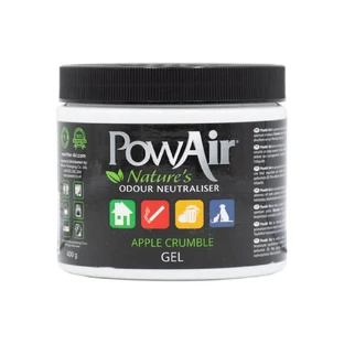 Gel neutralizzante e antiodore Apple Crumble, 400 g, PowAir