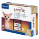 Antiparasitic for dogs 1.5-4 Kg Effitix XS, 4 pipettes, Virbac
