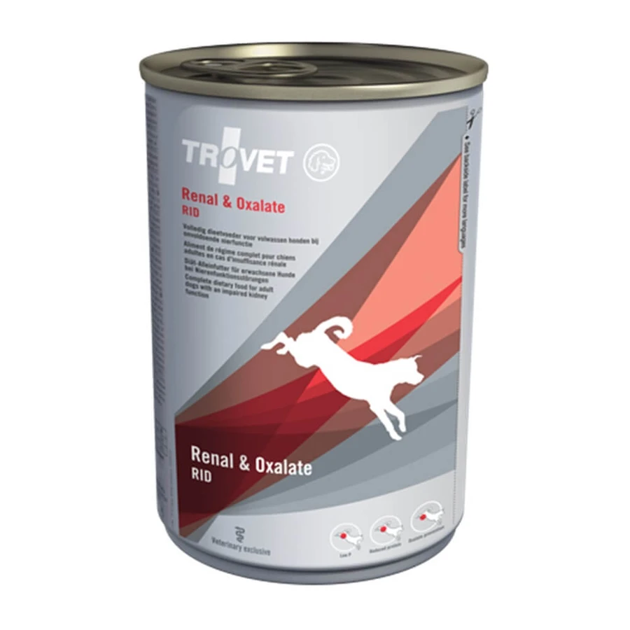 Wet diet food for dogs Renal&Oxalate Tro.Dog, 400 g, Trovet