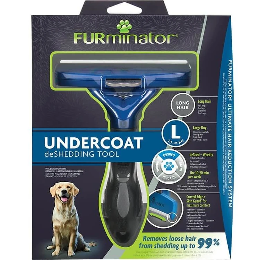 Professionele trimmer voor zware (23-41kg) en langharige honden, 1 stuk, Furminator