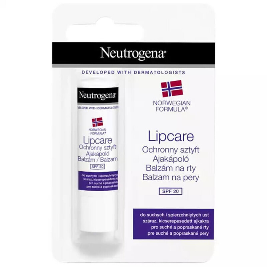 Buy Lip Balm with SPF 20, 4.8 g, Neutrogena Lip Balm with SPF 20, 4.8 g, Neutrogena