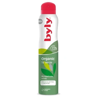 Deo spray met munt en groene thee, bescherming 72h Organic, 200 ml, Organic Byly