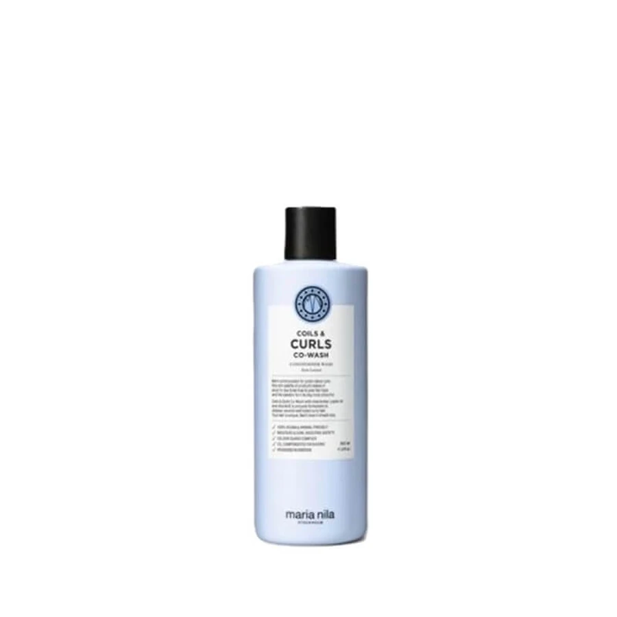 Shampoo und Pflegespülung für gewelltes und lockiges Haar Co-wash Coils&Curls, 350 ml, Maria Nila