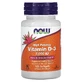 Vitamin D-3, 2,000 IU, 120 softgels, Now Foods