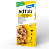 Oral antiparasitic for dogs 11-22 kg AdTab Dog 450 mg, 1 tablet, Elanco