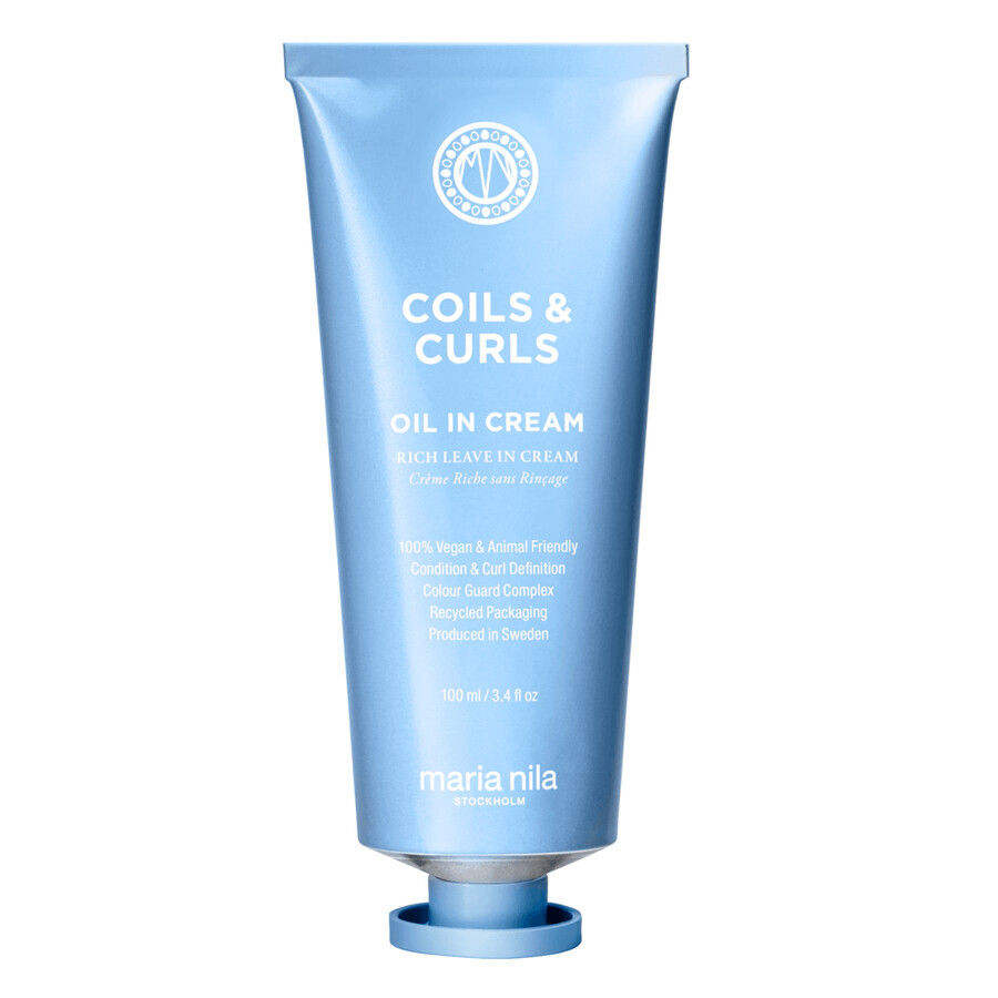 Leave-in curl-defining cream Coils&Curls, 100 ml, Maria Nila
