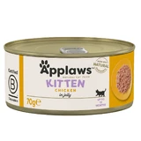 Comida húmeda para gatos con pollo Kitten, 70 g, Applaws