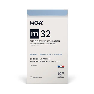 Colágeno bovino puro con vitamina C m32, 390 g, Molecules Of Youth