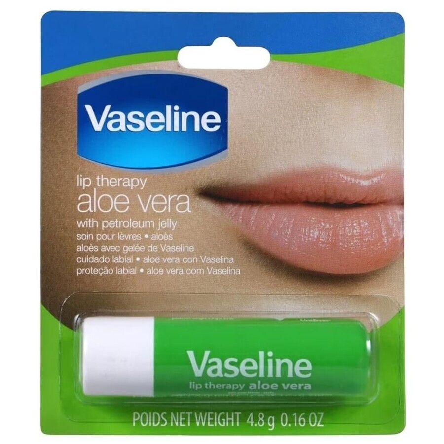 Buy Lip balm with aloe vera, 4.8 g, Vaseline Lip balm with aloe vera, 4.8 g, Vaseline