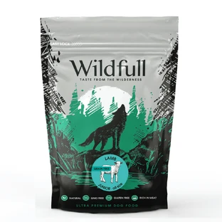 Alimento seco de cordero para perros medianos Junior Medium-Maxi Junior Medium-Maxi, 700 g, Wildfull