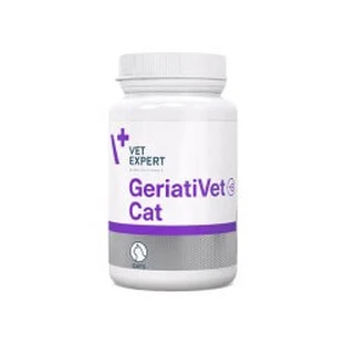 Ergänzungsmittel für geriatrische Katzen GeriatiVet Cat Twist Off, 60 Kapseln, VetExpert