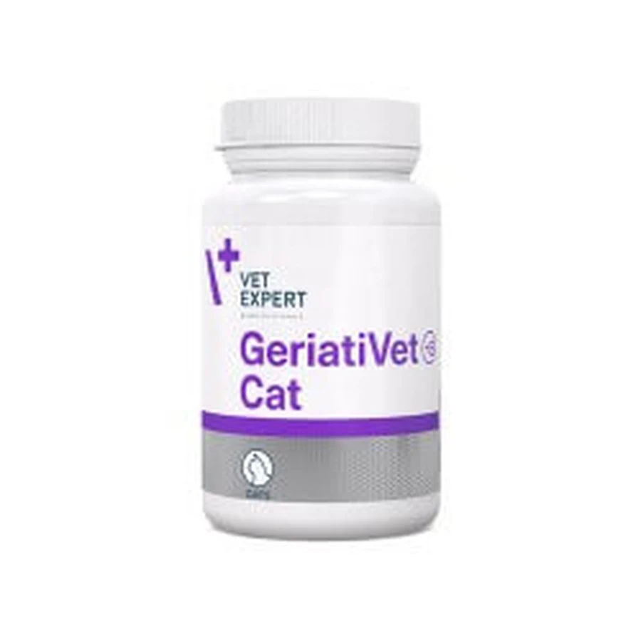 Ergänzungsmittel für geriatrische Katzen GeriatiVet Cat Twist Off, 60 Kapseln, VetExpert