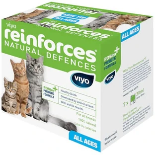 Nutritional supplement for cats Viyo Reinforces, 7x30 ml, Viyo