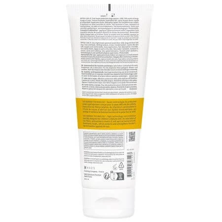 Leche solar para niños Photoderm Pediatrics, FPS 50+, 200 ml, Bioderma
