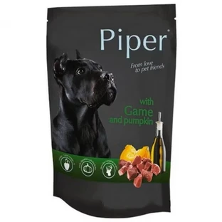 Nourriture humide pour chiens avec du cerf et de la citrouille Adult, 150 g, Piper