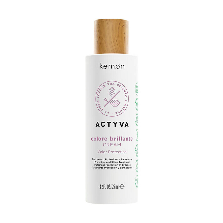 Crème pour cheveux colorés Colore Brillante, 125 ml, Kemon