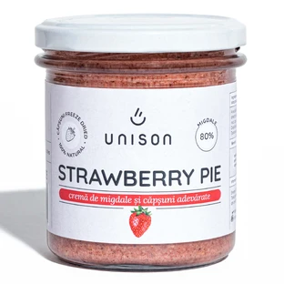 Aardbeien-amandeltaart, 300 g, Unison