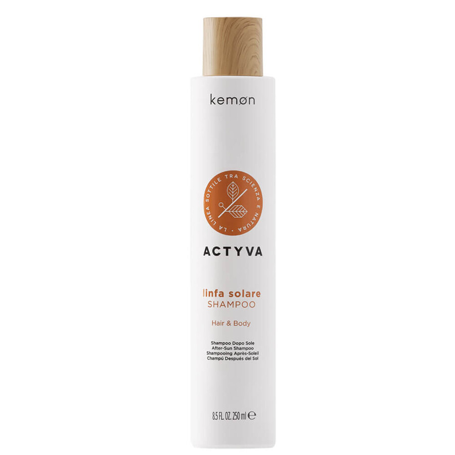 Shop Feuchtigkeitsspendendes Shampoo für Haar und Körper Linfa Solare, 250 ml, Kemon Feuchtigkeitsspendendes Shampoo für Haar und Körper Linfa Solare, 250 ml, Kemon