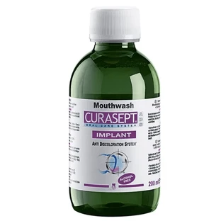 Enjuague bucal con clorhexidina al 0,20% Ads Implant Pro, 200 ml, Curasept