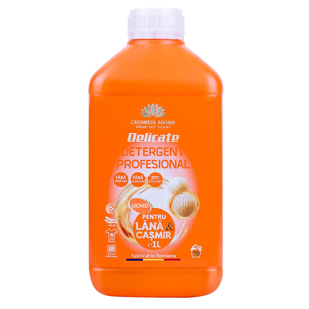 Professional detergent for delicate laundry, 1L, Cashmere Aroma