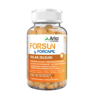 Forcapil Forsun Solar, 60 gelei, Arkopharma