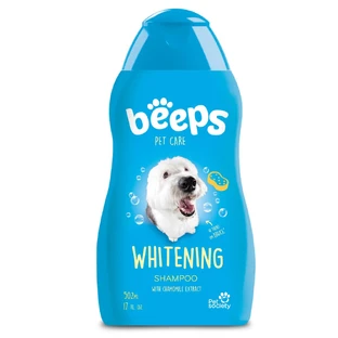 Whitening shampoo voor honden en katten, 502 ml, Piepjes