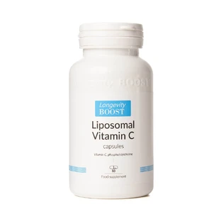 Liposomales Vitamin C, 60 Kapseln, Longevity Boost
