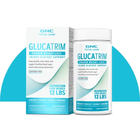 GlucaTrim Total Lean, 120 capsules, GNC