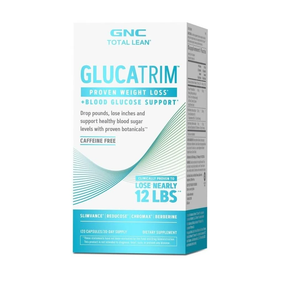 GlucaTrim Total Lean, 120 capsules, GNC