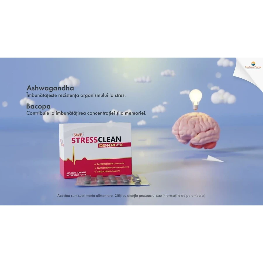 Stressclean Complex, 30 Tabletten, Sun Wave Pharma