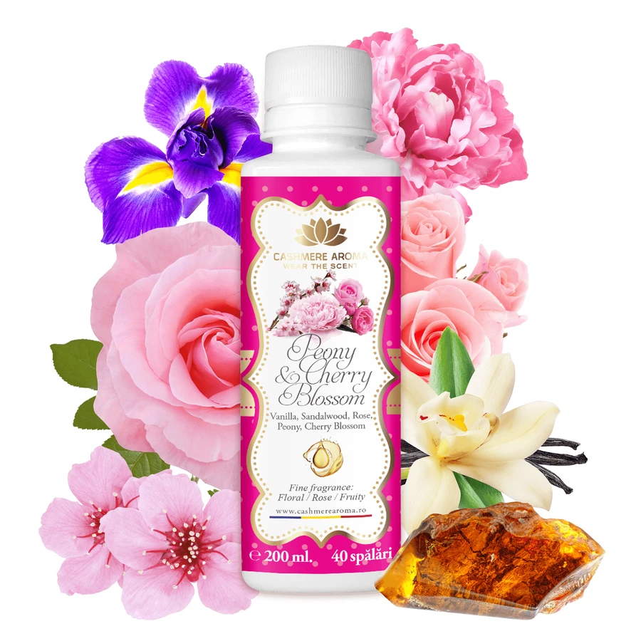 Wäscheparfüm Peony Cherry Blossom, 200 ml, Cashmere Aroma