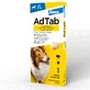 Oral antiparasitic for dogs 22-45 kg AdTab Dog 900 mg, 1 tablet, Elanco