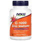 Vitamin C-1000 mg With Immune Zinc, 90 vegetarian capsules, Now Foods