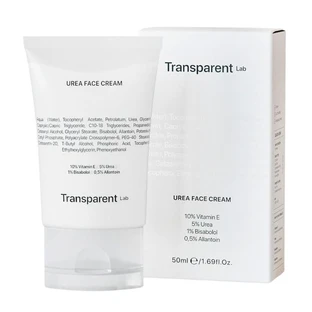Crème hydratante pour le visage avec 5% d'urée, 50 ml, Transaprent Lab
