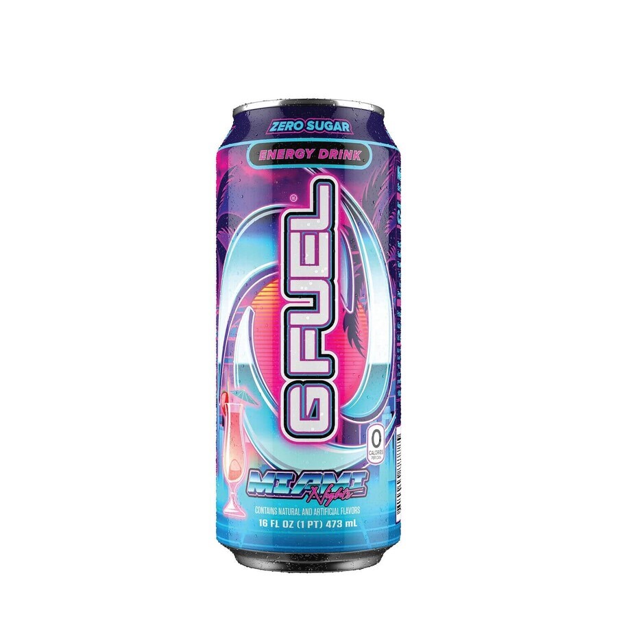 G Fuel Energy, Bautura Energizanta Cu Aroma Miami Nights, 473 Ml