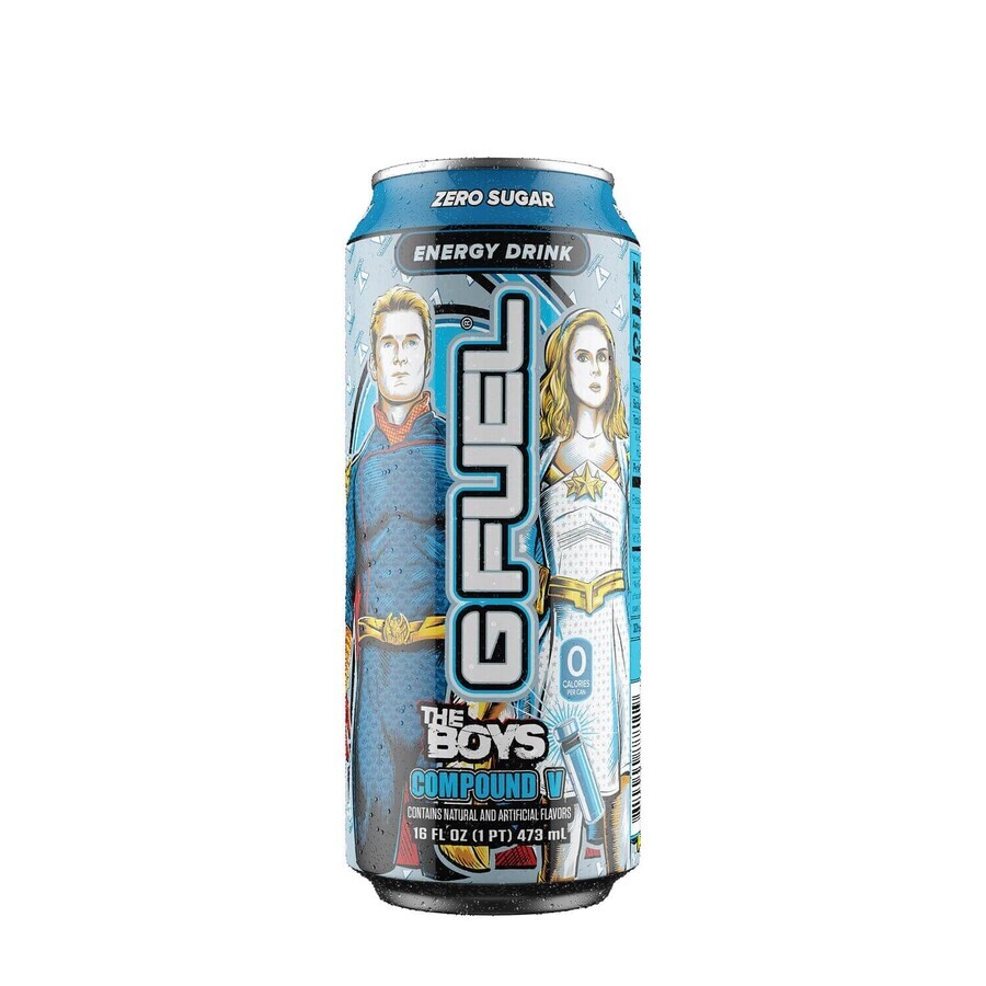 G Fuel Energy, Bebida energética con sabor a Compound V, 473 Ml