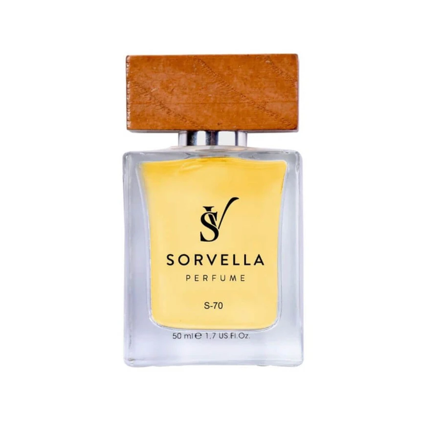 Eau de Parfum voor Mannen SORVELLA S70 Woody, Black Code, 50 ml