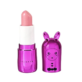 Baume à lèvres pour enfants avec paillettes, Fushia, avec saveur Milkshake, Inuwet, 3.5 gr
