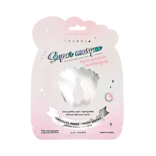 Hydraterend sokmasker voor droge en gebarsten voetzolen, Inuwet, 16 ml
