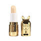 Children&#39;s lip balm with glitter, Gold, with Cheesecake flavor, Inuwet, 3.5 gr