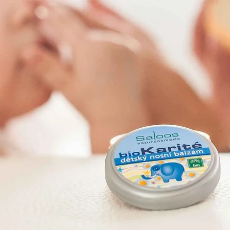 Saloos bioKarité neusbalsem voor kinderen