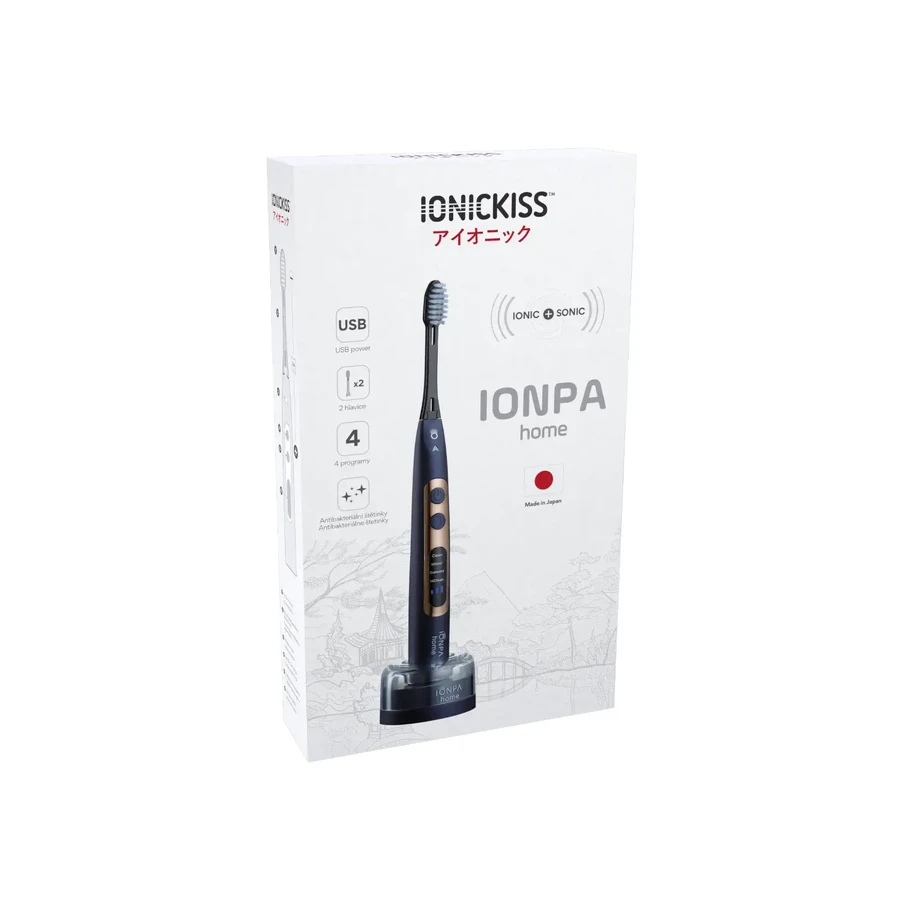 IONICKISS IONPA HOME spazzolino sonico ionizzante blu scuro